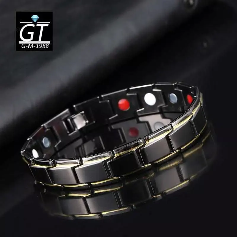 C151 Fashion detachable health Electromagnetic therapy bracelet
