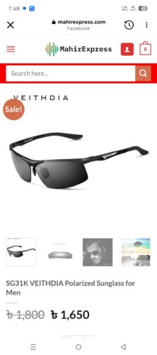 SG31K VEITHDIA Polarized Sunglass for Men photo review