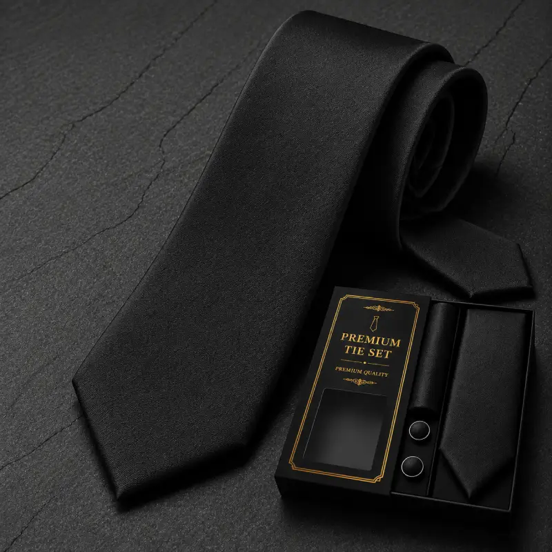 TY24 STARL 100% Silk Tie Hanky Cufflinks Sets