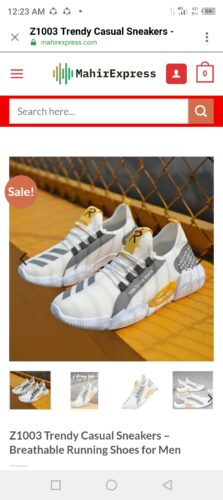 Z1003 Trendy Casual Sneakers - Breathable Running Shoes for Men photo review