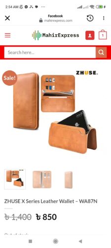ZHUSE X Series Leather Wallet – WA87N photo review