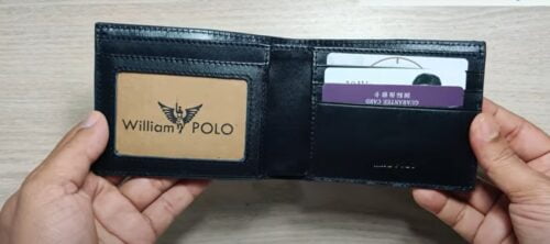 WILLIAMPOLO Genuine Leather Short Wallet For Men P1007 photo review