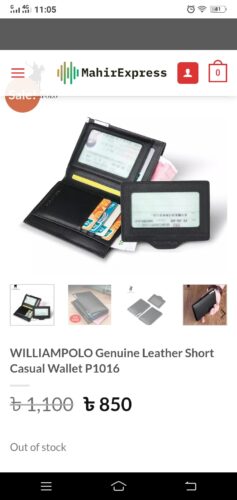 WILLIAMPOLO Genuine Leather Short Casual Wallet P1016 photo review