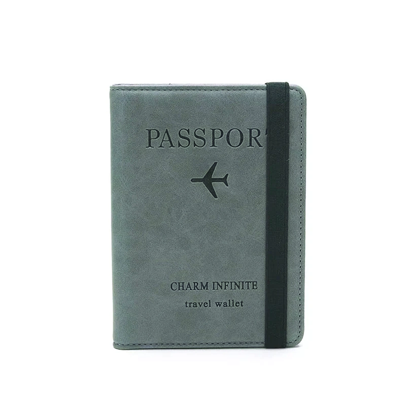 A1001 PU Leather Travel Passport Holder - Image 3