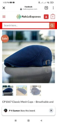 CP1067 Classic Mesh Caps - Breathable and adjustable photo review