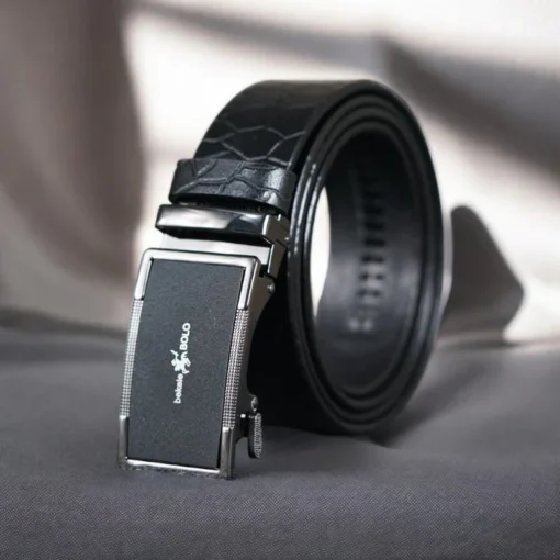 B528 bekeleBOLO Genuine Leather Automatic Buckle Belt