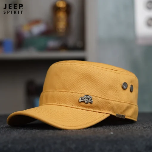 CP1117 Jeep Spirit Adjustable Men's Army Duckbill Cap - Image 7