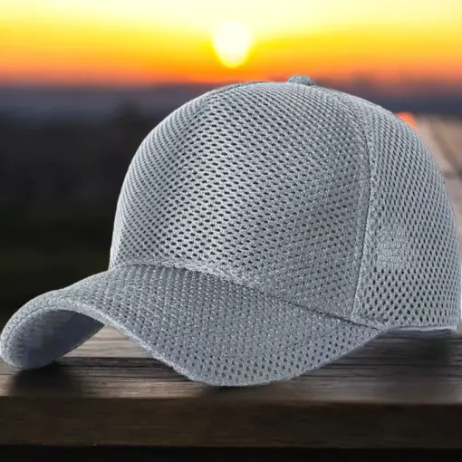 CP1141 Stylish Nylon Knitted Mesh Cap for Outdoor Use - Image 3