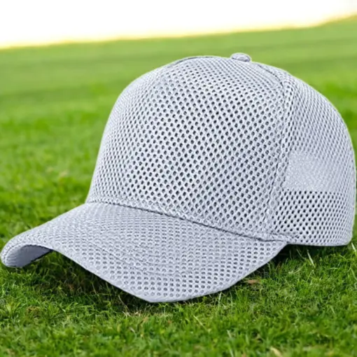 CP1141 Stylish Nylon Knitted Mesh Cap for Outdoor Use