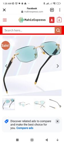 A759 Premium Edge-cut Frameless Reading Glasses For Men photo review