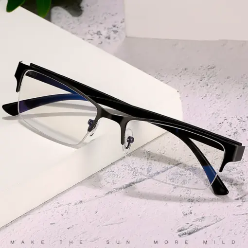 A785 Retro Fashion Unisex PC Sports Reading Glasses - Image 3