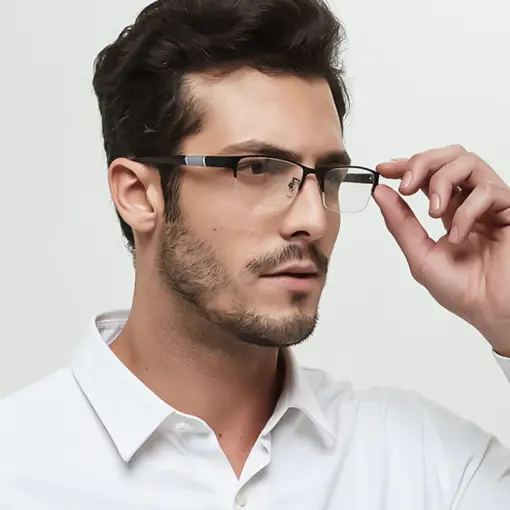 A785 Retro Fashion Unisex PC Sports Reading Glasses - Image 2