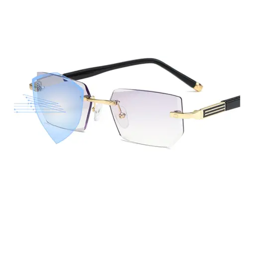 A786 Retro Fashion Unisex PC Sports Reading Glasses - Image 5