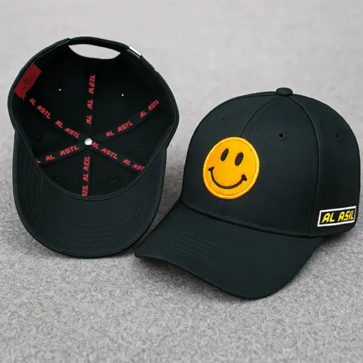 CP1172 Spread Smiles with our Emoji Black Cap - Image 3