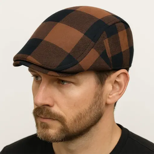 CP1176 Classic Premium Flat Cap - Stylish and Versatile - Image 2