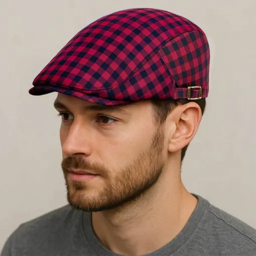 CP1184 Classic Premium Flat Cap - Stylish and Versatile - Image 2