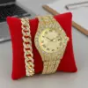 K1059 Luxury Elegant Big Dial Watch with Bracelete
