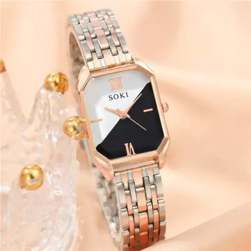 K1061 Luxury Elegant Watch With Bracelet For Women - Image 4