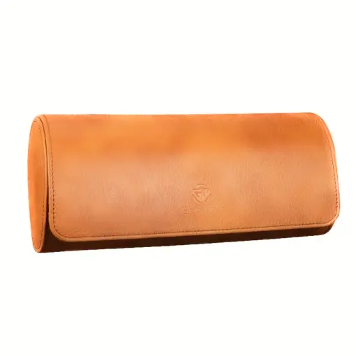 P1045 Genuine Leather 3 Slots Storage Case for Wrist Watch - Image 3