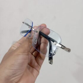 A795 New Cut-Edge Frameless HD Anti-Blue Light Glasses for Men photo review