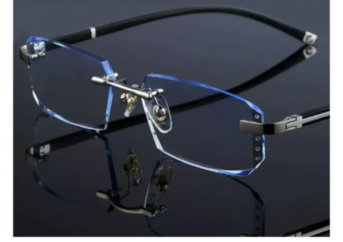 A795 New Cut-Edge Frameless HD Anti-Blue Light Glasses for Men photo review