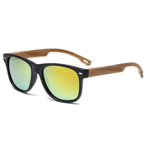 A799 Bamboo Wood Sunglasses Stylish for Men & Women