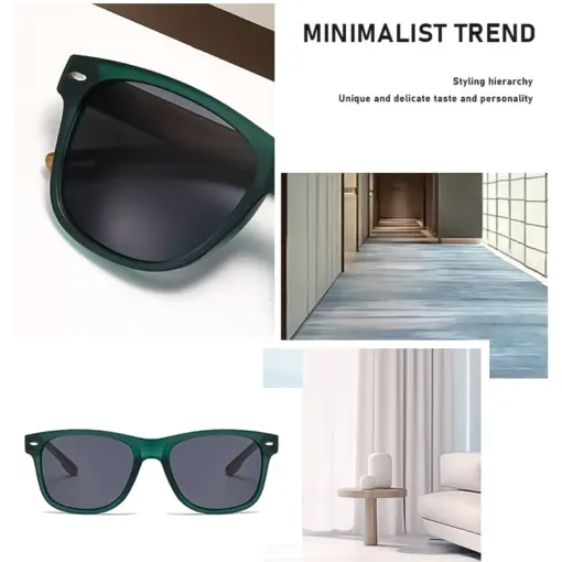 A801 Bamboo Wood Sunglasses Stylish for Men & Women - Image 5
