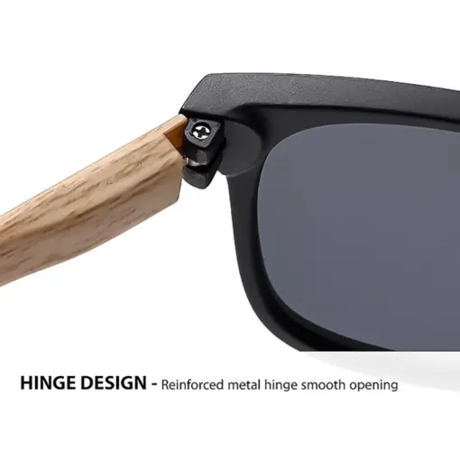 A802 Bamboo Wood Sunglasses Stylish for Men & Women - Image 4