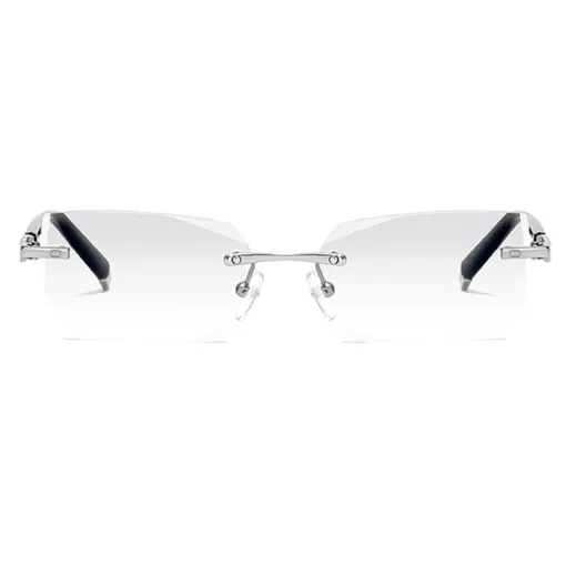 A805 New Cut-Edge Frameless HD Anti-Blue Light Glasses for Men - Image 6