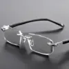A805 New Cut-Edge Frameless HD Anti-Blue Light Glasses for Men