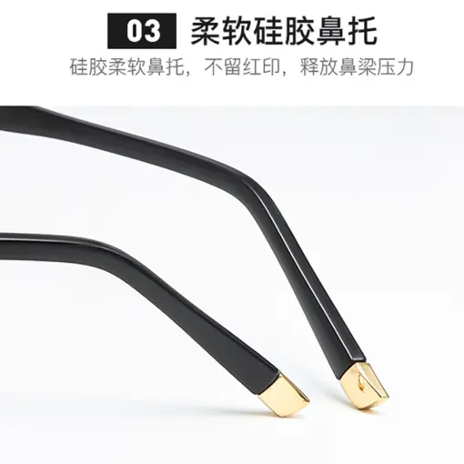 A806 New Cut-Edge Frameless HD Anti-Blue Light Glasses for Men - Image 5