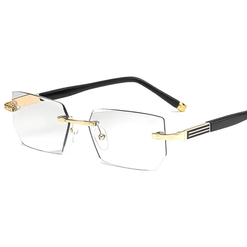 A806 New Cut-Edge Frameless HD Anti-Blue Light Glasses for Men