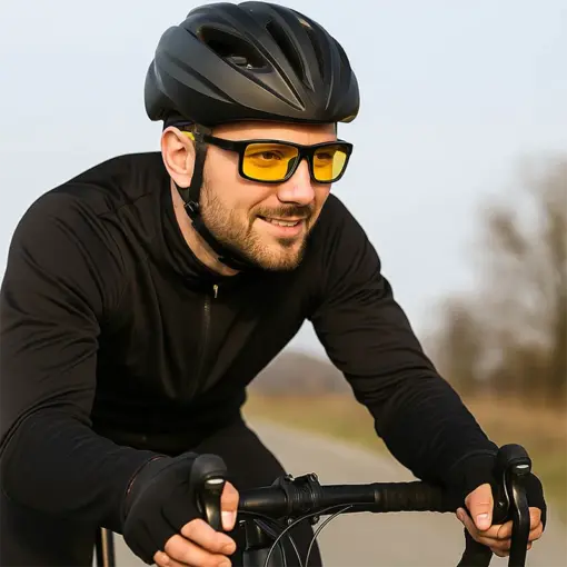 A808 Night Vision Premium Sunglass for Driving, Riding and Cycling - Image 3