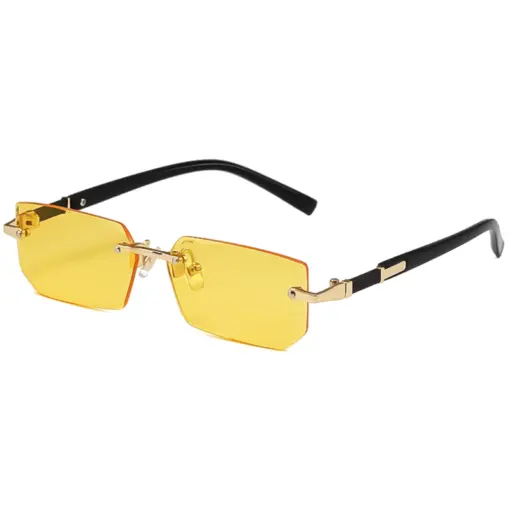 A814 New Cut-Edge Frameless HD Anti-Blue Light Glasses