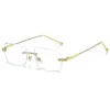 A816 New Cut-Edge Frameless HD Anti-Blue Light Glasses