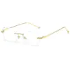 A816 New Cut-Edge Frameless HD Anti-Blue Light Glasses