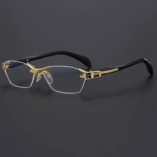 A818 Frameless HD Anti-Blue Light Premium Glasses
