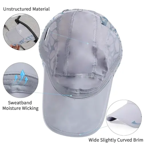 CP1198 Summer Unisex Sun Protection Hats: Quick-Dry And Breathable - Image 4