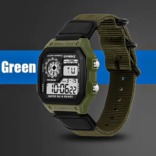 K1073 SYNOKE Waterproof Digital Sports Watch for Men - Image 7
