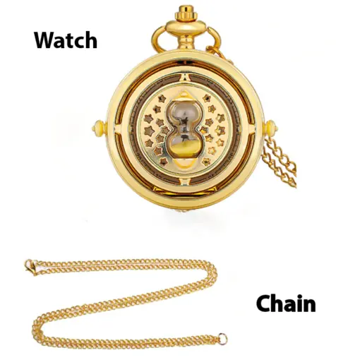K1075 Gold Antique Pocket Watch For Gift - Image 5