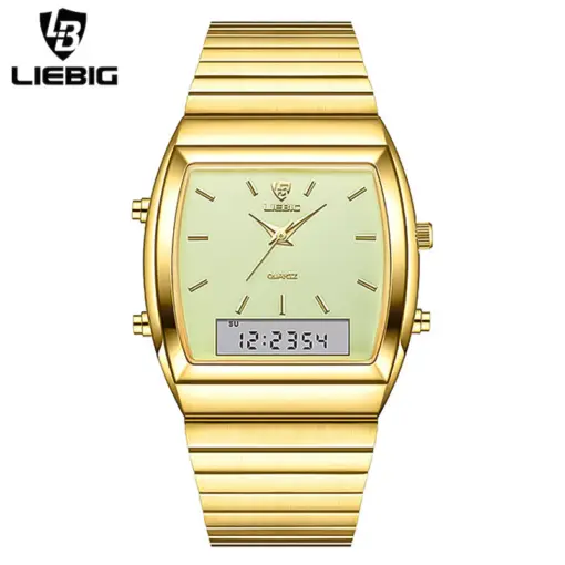 K1076 LIEBIG Dual Display Luminous Premium Watch - Image 4