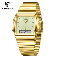 K1076 LIEBIG Dual Display Luminous Premium Watch
