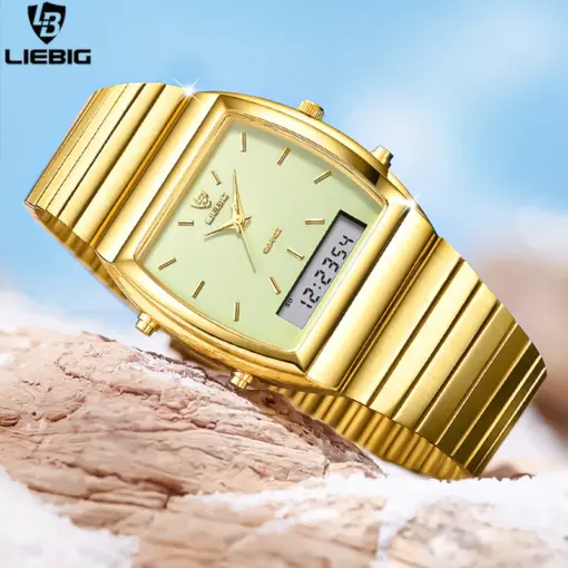 K1076 LIEBIG Dual Display Luminous Premium Watch - Image 7