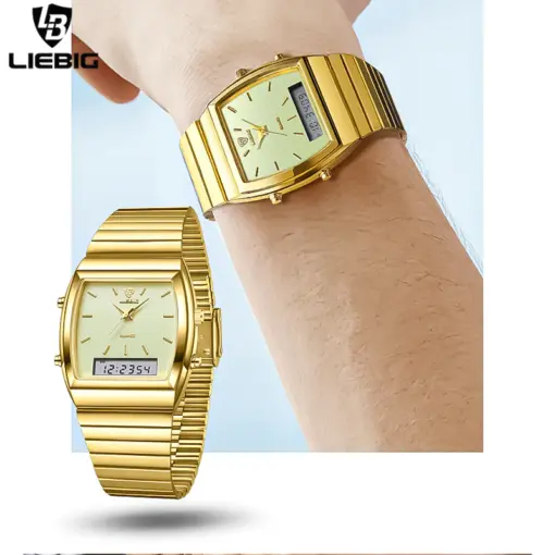 K1076 LIEBIG Dual Display Luminous Premium Watch - Image 3