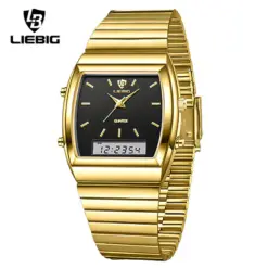 K1077 LIEBIG Dual Display Premium Watch
