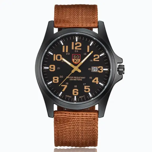 K1084 Premium Nylon Strap Stylish Watch - Image 3