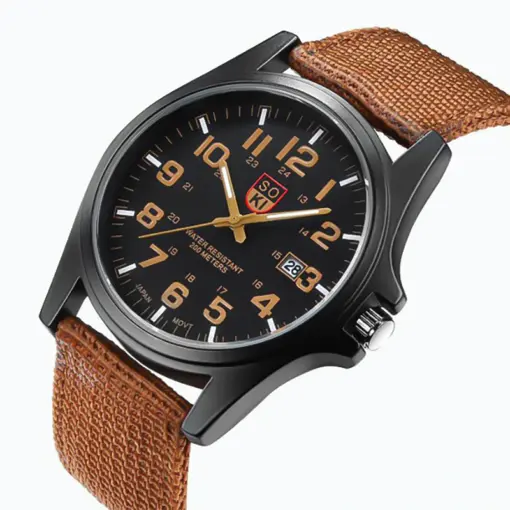 K1084 Premium Nylon Strap Stylish Watch
