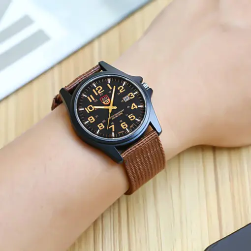 K1084 Premium Nylon Strap Stylish Watch - Image 2