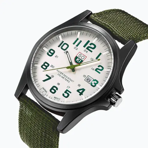 K1085 Premium Nylon Strap Stylish Watch