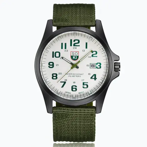 K1085 Premium Nylon Strap Stylish Watch - Image 3
